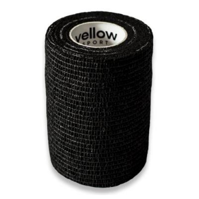 YellowBAND Bandaż kohezyjny 7,5cm x 4,5m czarny