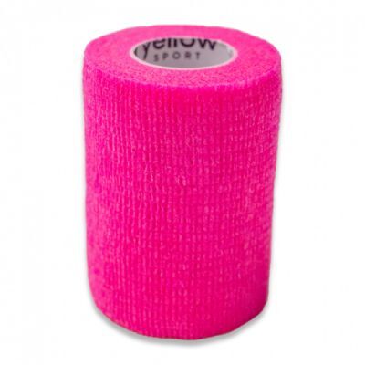 YellowBAND Bandaż kohezyjny 7,5cm x 4,5m różowy