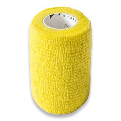 YellowBAND Bandaż kohezyjny 7,5cm x 4,5m żółty