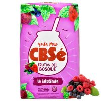YERBA MATE CBSe Frutos Del Bosque 500g NEW