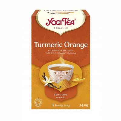 YOGI TEA Kurkuma Pomarańcza, 17x2g