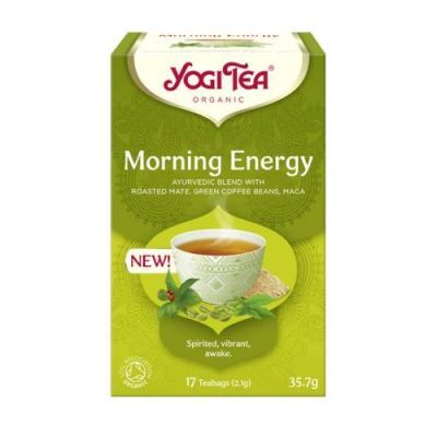 YOGI TEA Morning Energy Herbatka, 17 saszetek