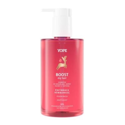 YOPE Boost Szampon do wrażliwej skóry głowy z tapioką, 300ml