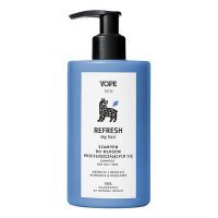 YOPE Men Refresh My Hair Szampon dla mężczyzn do przetłuszczających się włosów, 300 ml