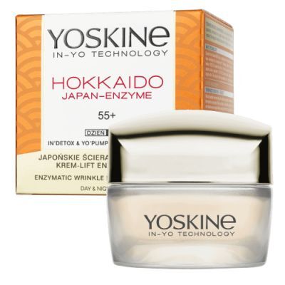 YOSKINE Hokkaido Japan-Enzyme Krem do twarzy na dzień i noc 55+ z enzymem z dyni, 50 ml