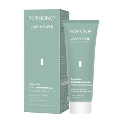 Yoskine Japan Pure Rice Infusion Intensywny mikropeeling szafirowy, 75 ml