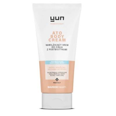 Yun Ato Body Cream Nawilżający krem do ciała z postbiotykami, 200 ml