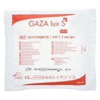 ZARYS Gaza opatrunkowa kopertowa jałowa Lux S 1m2 17N, 1 szt.