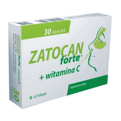 ZATOCAN Forte + witamina C 30 kapsułek