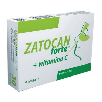 ZATOCAN Forte + witamina C 60 kapsułek