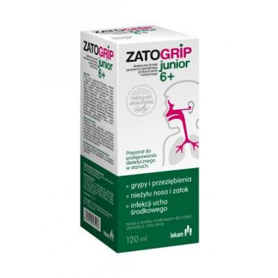 ZATOGRIP JUNIOR 6+ syrop 120 ml