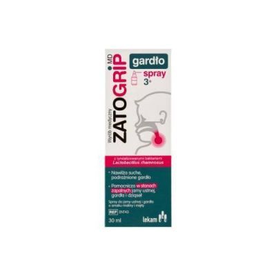 ZATOGRIP MD Gardło Spray 3+, 30 ml KRÓTKA DATA 30.06.2026