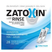 Zatoxin Rinse Do płukania nosa i zatok, 28 sasz.