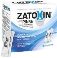 ZATOXIN RINSE zestaw uzupełniający do płukania nosa 30 saszetek