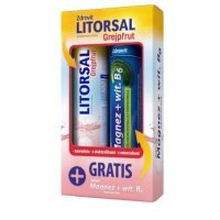 ZDROVIT LITORSAL Grejpfrut 24 tabletki musujące + Magnez+B6 24 tabletki musujące