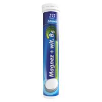 ZDROVIT MAGNEZ + WITAMINA B6 24 tabletki musujące