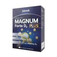 ZDROVIT MAGNUM FORTE D3 Plus 45 tabletek