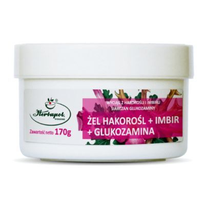 Żel hakorośl + imbir + glukozamina, 170 g