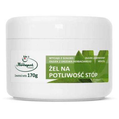 Żel na potliwość stóp, 170 g