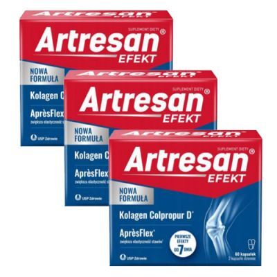 Zestaw Artresan Efekt, 3 x 60 kaps.