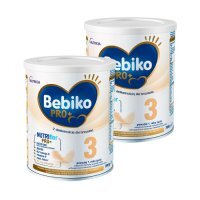 Zestaw Bebiko Pro+ 3 Mleko modyfikowane dla dzieci powyżej 1. roku życia, 2 x 700 g