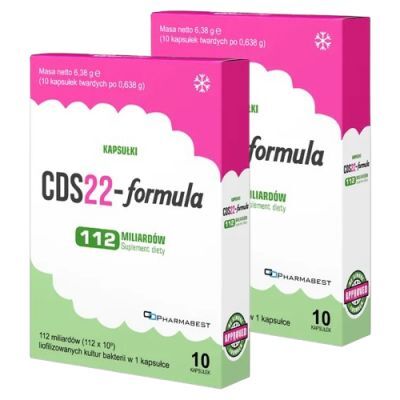 Zestaw CDS22-Formula 112 mld, 2 x 10 kaps.