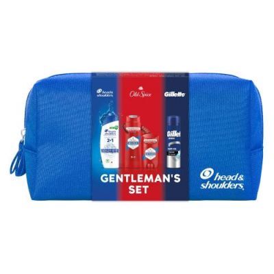 Zestaw Head&Shoulders Classic Clean 2w1 Szampon przeciwłupieżowy z odżywką, 330 ml + Old Spice Whitewater Dezodorant w sztyfcie, 50 ml + Old Spice Whitewater Żel 3w1, 250 ml + Gillette Żel do golenia, 200 ml