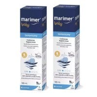 Zestaw Marimer Baby Spray do nosa, 2 x 100 ml