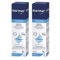 Zestaw Marimer izotoniczny spray do nosa, 2 x 100 ml