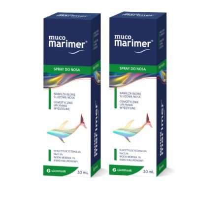 Zestaw Muco Marimer Spray do nosa, 2 x 30 ml