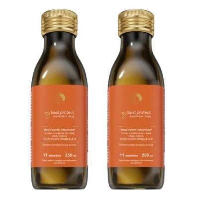 Zestaw MyBestProtect Olej aromat ziołowo-pomarańczowy, 2 x 250 ml