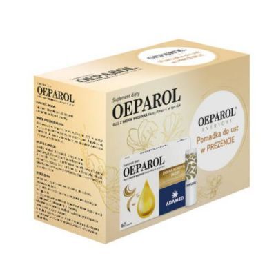 Zestaw OEPAROL, 60kaps. + OEPAROL Everyday pomadka ochronna do ust 4,8g