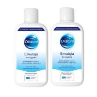 Zestaw OILATUM Formuła Zaawansowana Emulsja do kąpieli, 2 x 400 ml KRÓTKA DATA 03.01.2026