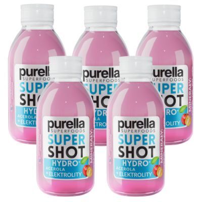 Zestaw PURELLA SuperShot Hydro Acerola + Elektrolity, 5 x 100 ml