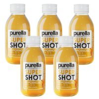 Zestaw PURELLA SuperShot Odporność imbir + kurkuma, 5 x 100 ml
