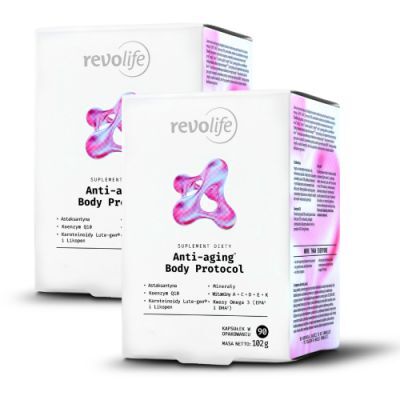 Zestaw Revolife Anti-aging Body Protocol, 2 x 90 kapsułek