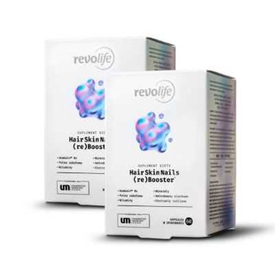 Zestaw Revolife HairSkinNails (re)Booster, 2 x 60 kapsułek