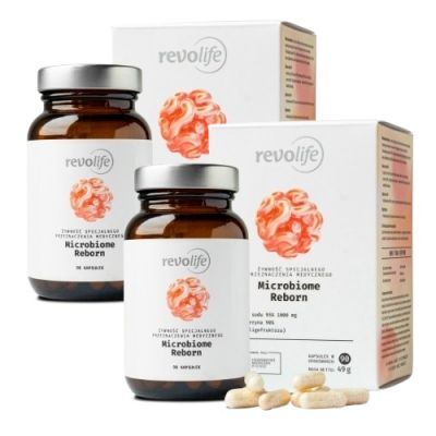 Zestaw Revolife Microbiome Reborn, 2 x 90 kapsułek