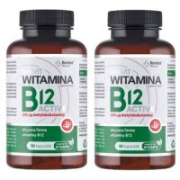 Zestaw suplementów XeniVIT Witamina B12 Active, 2x90 kapsułek