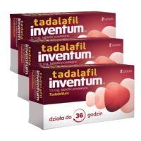 Zestaw Tadalafil Inventum 10 mg, 3 x 2 tabletki