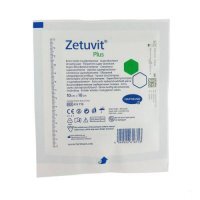 ZETUVIT Plus Opatrunek jałowy 10 x 10cm, 1szt