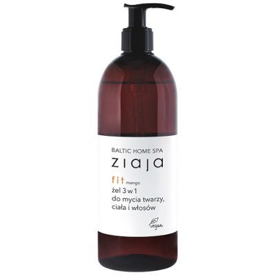 ZIAJA BALTIC HOME SPA FIT Żel 3w1 do mycia twarzy, ciała i włosów 500 ml