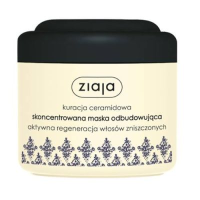ZIAJA INTENSYWNA ODBUDOWA CERAMIDY maska do włosów zniszczonych 200 ml