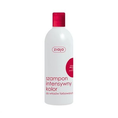 ZIAJA INTENSYWNY KOLOR OLEJ RYCYNOWY szampon do włosów farbowanych 400 ml