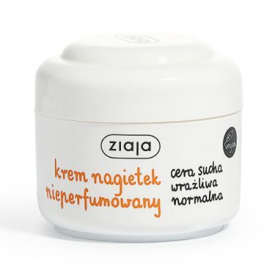 ZIAJA Krem nagietkowy nieperfumowany, 50 ml