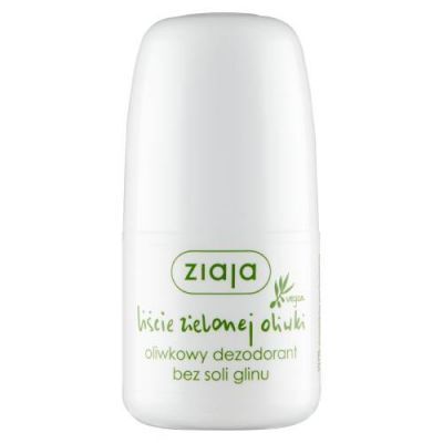 Ziaja Liście zielonej oliwki Dezodorant bez soli glinu, 60 ml
