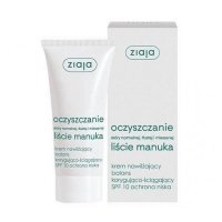 ZIAJA Manuka krem nawilżający balans korygująco-ściągający SPF 10, 50 ml