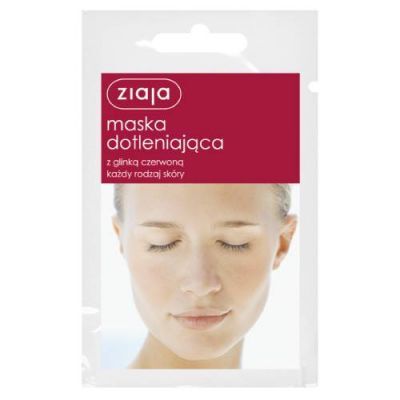 ZIAJA maseczka dotleniająca z glinką czerwoną 7 ml