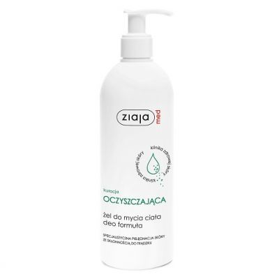ZIAJA MED KURACJA OCZYSZCZAJĄCA Żel oczyszczający do ciała 400 ml
