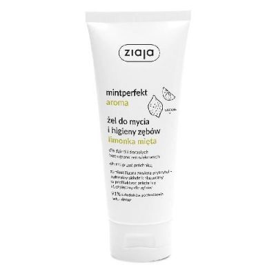 ZIAJA Mintperfekt aroma Żel do mycia i higieny zębów limonka-mięta, 100ml